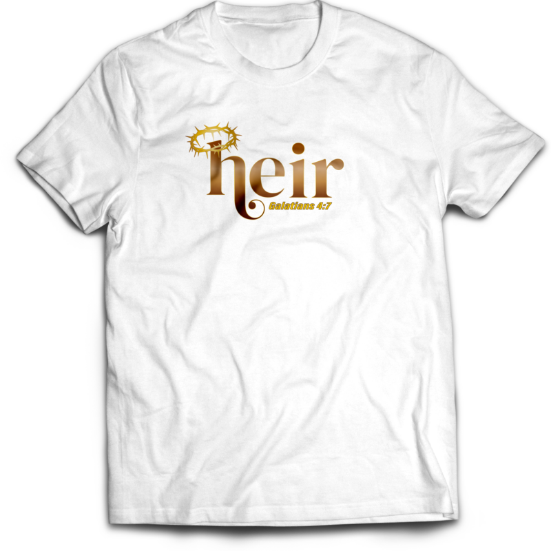"Heir" Premium Heavy Cotton Tee (Crown of Thorns Edition)